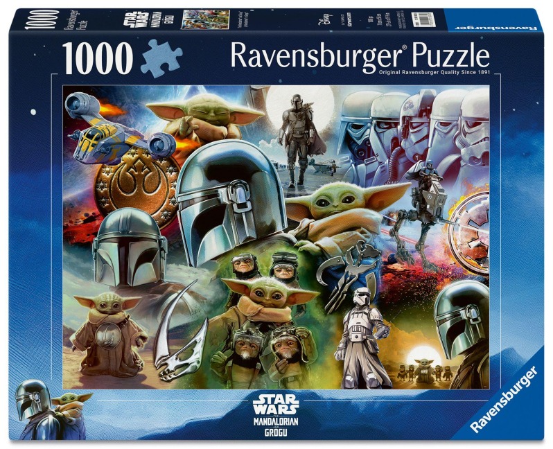 Erwachsenenpuzzle 1000 Teile - The Mandalorian and Grogu - 