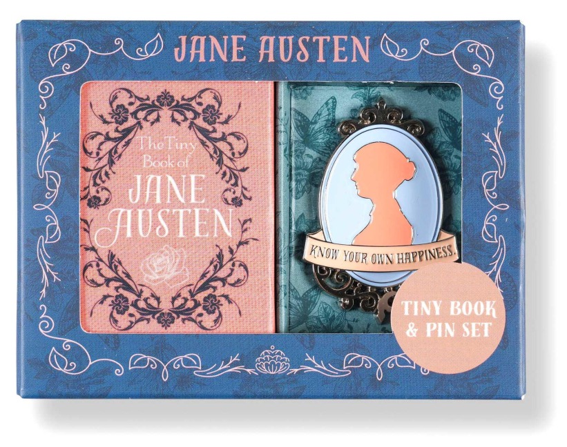Jane Austen Tiny Book and Pin Set - Insight Editions