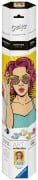 Cover-Bild zum Titel 'CreArt Canvas Leinwand - Lady in Pink (PopArt)' von ''