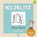 Holzklotz - Feine Steine - 30 Bauklötze - 