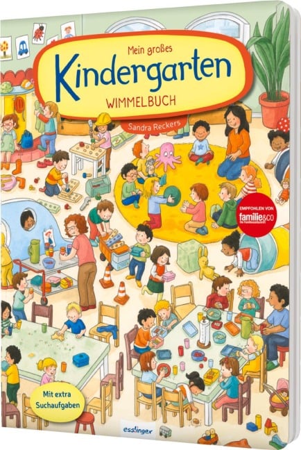 Mein großes Kindergarten-Wimmelbuch - 