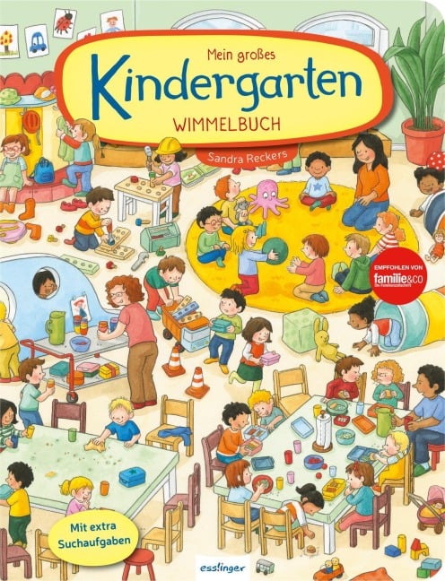 Mein großes Kindergarten-Wimmelbuch - 