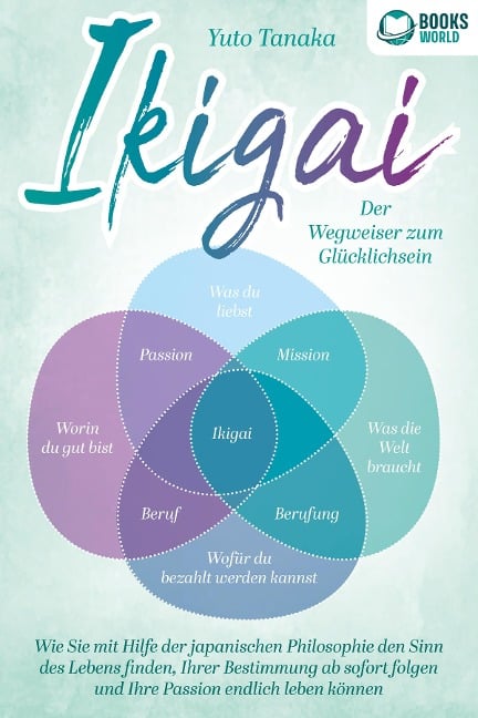 IKIGAI - Der Wegweiser zum Glücklichsein: Wie Sie mit Hilfe der japanischen Philosophie den Sinn des Lebens finden, Ihrer Bestimmung ab sofort folgen und Ihre Passion endlich leben können - Yuto Tanaka