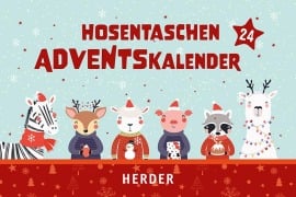 Cover-Bild zum Titel 'Hosentaschenadventskalender 2025 - mit Illustrationen' von ''