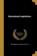 Cover-Bild zum Titel 'Educational Legislation..' von ''
