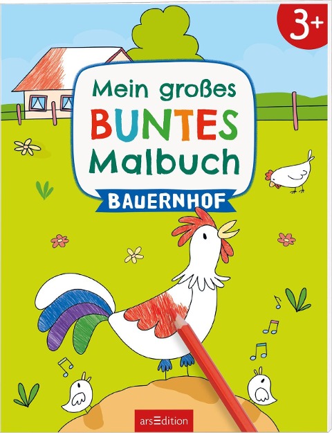 Mein großes buntes Malbuch - Bauernhof - 