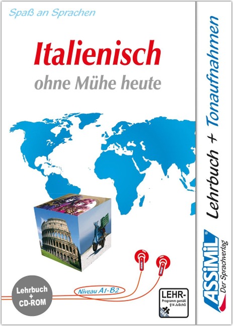 Assimil. Italienisch ohne Mühe heute. Multimedia-PC. Lehrbuch und CD-ROM für Win 98 / ME / 2000 / XP - 