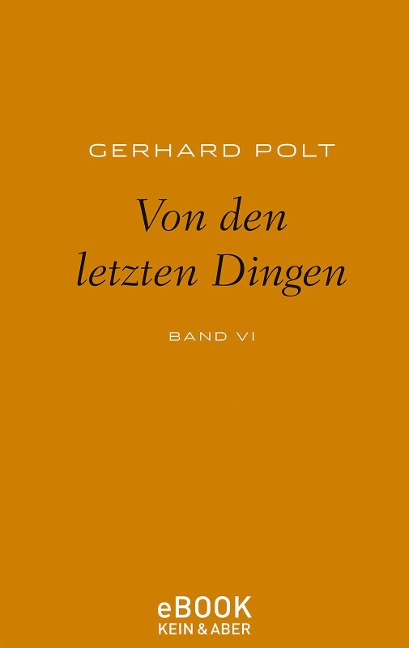 Von den letzten Dingen - Gerhard Polt