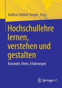 Cover-Bild zum Titel 'Hochschullehre lernen, verstehen und gestalten' von ''