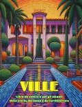 Ville | Libro da colorare per gli amanti della storia, del lusso e dell'architettura | Disegni creativi per il relax - Harmony Art