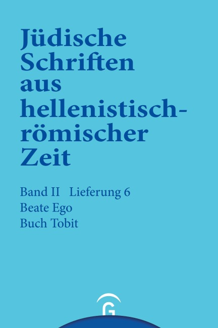 Buch Tobit - Beate Ego