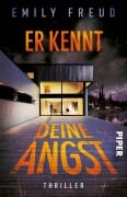 Cover-Bild zum Titel 'Er kennt deine Angst' von 'Emily Freud'