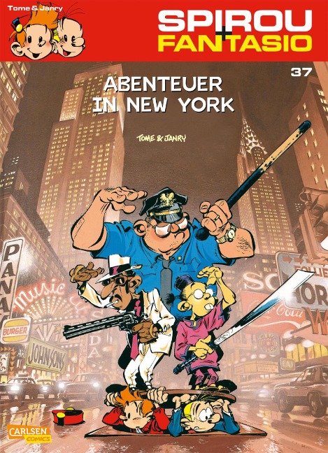 Spirou und Fantasio 37: Abenteuer in New York - Janry, Tome