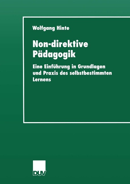 Non-direktive Pädagogik - Wolfgang Hinte