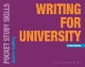 Cover-Bild zum Titel 'Writing for University' von 'Jeanne Godfrey'