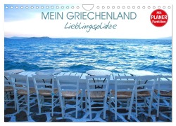 Cover-Bild zum Titel 'Mein Griechenland - Lieblingsplätze (Wandkalender 2027 DIN A4 quer), CALVENDO Monatskalender' von 'Katrin Manz'