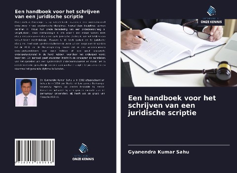 Een handboek voor het schrijven van een juridische scriptie - Gyanendra Kumar Sahu