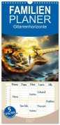 Cover-Bild zum Titel 'Familienplaner 2027 - Gitarrenhorizonte mit 5 Spalten (Wandkalender, 21 x 45 cm) CALVENDO' von 'Dusanka Djeric'