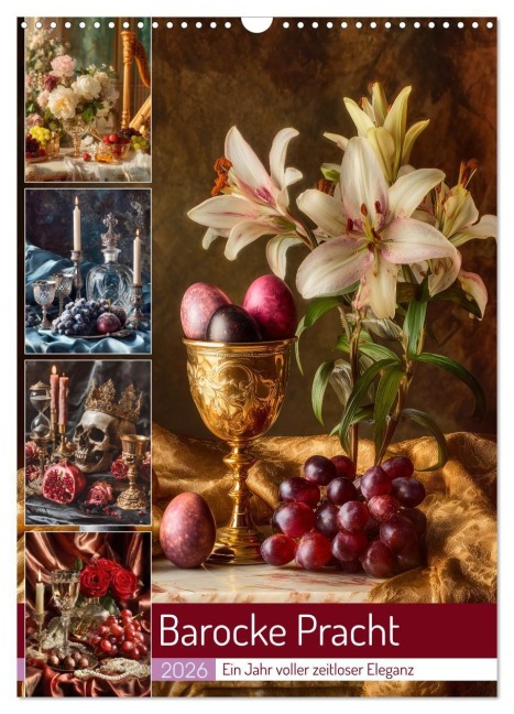 Barocke Pracht (Wandkalender 2026 DIN A3 hoch), CALVENDO Monatskalender - Steffen Gierok-Latniak
