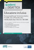 Cover-Bild zum Titel 'Educazione inclusiva. Nuove prospettive per l'inclusione scolastica' von 'Antonella Maria Delre'