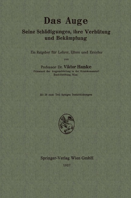Das Auge - Viktor Hanke