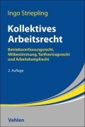 Cover-Bild zum Titel 'Kollektives Arbeitsrecht' von 'Ingo Striepling'
