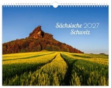 Cover-Bild zum Titel 'Kalender Sächsische Schweiz 2027' von 'Peter Schubert'