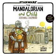 Star Wars the Mandalorian and Child 2026 Wall Calendar - Jeffrey Brown