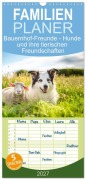 Cover-Bild zum Titel 'Familienplaner 2027 - Bauernhof-Freunde - Hunde und ihre tierischen Freundschaften mit 5 Spalten (Wandkalender, 21 x 45 cm) CALVENDO' von 'Anja Frost'