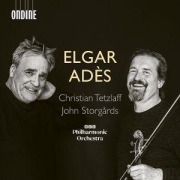Cover-Bild zum Titel 'Elgar/Ades: Violinkonzerte' von 'John/Tetzlaff BBC Philharmonic Orchestra/Storg¿rds'