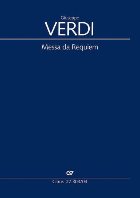 Messa da Requiem (Klavierauszug) - Giuseppe Verdi