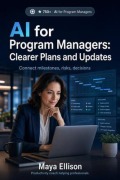 Cover-Bild zum Titel 'AI for Program Managers' von 'Maya Ellison'