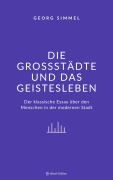 Cover-Bild zum Titel 'Die Großstädte und das Geistesleben' von 'Georg Simmel'