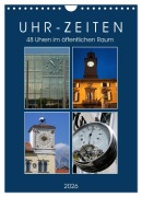 Cover-Bild zum Titel 'Uhr-Zeiten (Wandkalender 2026 DIN A4 hoch), CALVENDO Monatskalender' von 'Walter J. Richtsteig'