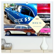 Cover-Bild zum Titel 'BUICK '55 - Mit 70 unterwegs in Kuba (hochwertiger Premium Wandkalender 2026 DIN A2 quer), Kunstdruck in Hochglanz' von 'Henning von Löwis of Menar'