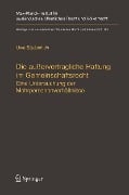 Cover-Bild zum Titel 'Die außervertragliche Haftung im Gemeinschaftsrecht' von 'Uwe Säuberlich'