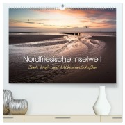Cover-Bild zum Titel 'Nordfriesische Inselwelt - Bunte Watt- und Wolkenlandschaften (hochwertiger Premium Wandkalender 2026 DIN A2 quer), Kunstdruck in Hochglanz' von 'Lars Daum'