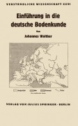 Cover-Bild zum Titel 'Einführung in die deutsche Bodenkunde' von 'Johannes Walther'
