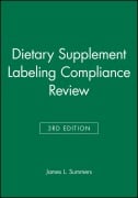 Dietary Supplement Labeling Compliance Review - James L Summers