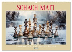 Cover-Bild zum Titel 'Schach Matt (Wandkalender 2026 DIN A2 quer), CALVENDO Monatskalender' von 'Cathrin Illgen'