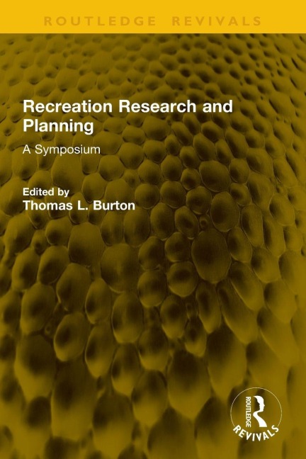 Recreation Research and Planning - 