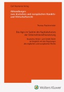 Cover-Bild zum Titel 'Das Agio im System des Kapitalschutzes der Unternehmensfinanzierung (AHW 263)' von 'Thomas Poschenrieder'