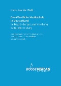 Cover-Bild zum Titel 'Die öffentliche Musikschule in Deutschland im Begründungszusammenhang kultureller Bildung' von 'Hans-Joachim Rieß'