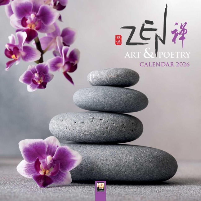Zen Art & Poetry Wall Calendar 2026 (Art Calendar) - 