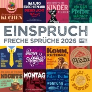 Einspruch Broschürenkalender 2026 - 30x30 - Art12 - 