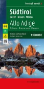 Cover-Bild zum Titel 'freytag & berndt Straßenkarte Südtirol 1:150.000' von ''