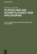 Cover-Bild zum Titel 'Platon und die Schriftlichkeit der Philosophie' von 'Thomas A. Szlezák'