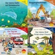 Cover-Bild zum Titel 'Maxi-Pixi-4er-Set 118: Mit Bildern lesen lernen (4x1 Exemplar)' von 'Diverse'