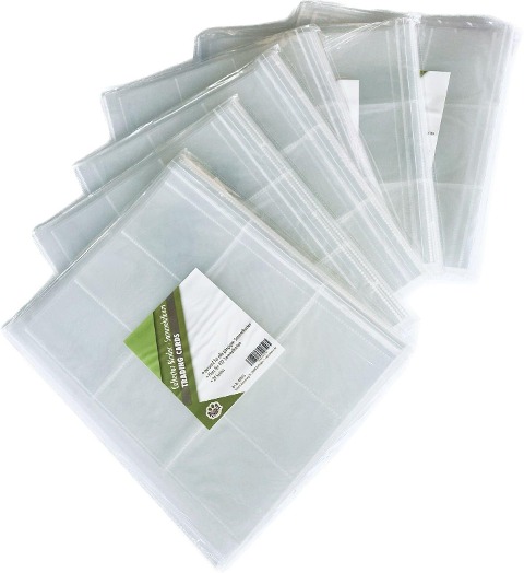 Sammelmappe für Sammelkarten, 24 Seiten & 432 Trading Cards - 