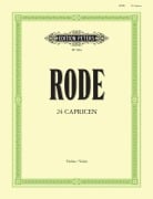 Cover-Bild zum Titel '24 Caprices für Violine solo' von 'Pierre Rode'